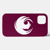 Étui Apple Case-Mate patriotique, drapeau de la vi (Verso (horizontal))