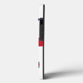 Étui Apple Case-Mate patriotique, drapeau de Montr (Verso / Gauche)
