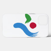 Étui Apple Case-Mate patriotique, drapeau de Séoul (Verso (horizontal))