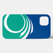 Étui Apple Case-Mate patriotique, drapeau d'Ottawa (Verso (horizontal))