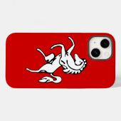 Étui Apple Case-Mate patriotique, drapeau du comté (Verso (horizontal))