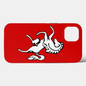 Étui Apple Case-Mate patriotique, drapeau du comté (Verso (horizontal))