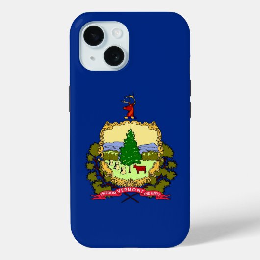 Étui Apple iPhone 15 Case-Mate, drapeau de l'État (Verso)