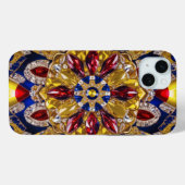 Étui Apple iPhone 15 Plus, couleurs de Colombie (Verso (horizontal))