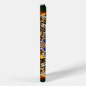 Étui Apple iPhone 15 Plus, Couleurs du Brésil (Verso / Droite)