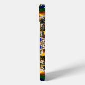Étui Apple iPhone 15 Plus, Couleurs du Brésil (Verso / Gauche)
