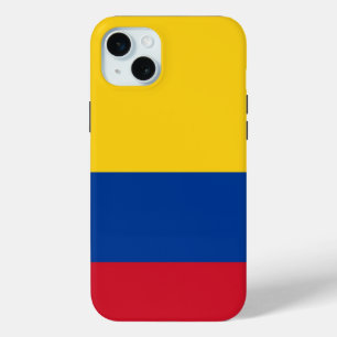 Étui Apple iPhone 15 Plus, drapeau de Colombie
