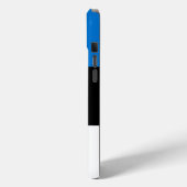 Étui Apple iPhone 15 Plus, drapeau de l'Estonie (Verso / Gauche)