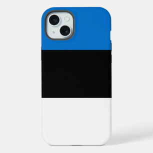 Étui Apple iPhone 15 Plus, drapeau de l'Estonie
