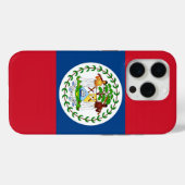 Étui Apple iPhone 15 Pro Case-Mate, drapeau du Bel (Verso (horizontal))