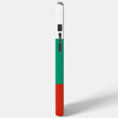 Étui Apple iPhone 15 Pro Max, drapeau de Bulgarie (Verso / Gauche)