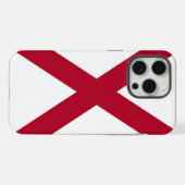 Étui Apple iPhone 15 Pro Max, drapeau de l'Alabama (Verso Horizontal)