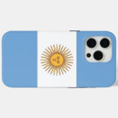 Étui Apple iPhone 15 Pro Max, drapeau de l'Argenti (Verso (horizontal))