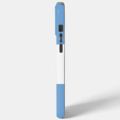 Étui Apple iPhone 15 Pro Max, drapeau de l'Argenti (Verso / Gauche)