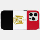Étui Apple iPhone 15 Pro Max, drapeau de l'Égypte (Verso (horizontal))