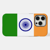 Étui Apple iPhone 15 Pro Max, drapeau de l'Inde (Verso Horizontal)