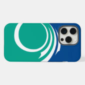 Étui Apple iPhone 15 Pro Max, drapeau d'Ottawa (Verso Horizontal)