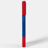 Étui Apple iPhone 15 Pro Max, drapeau du Belize (Verso / Droite)