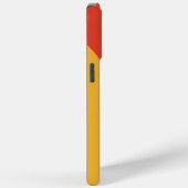 Étui Apple iPhone 15 Pro Max, drapeau du Bhoutan (Verso / Droite)