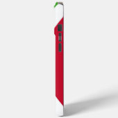 Étui Apple iPhone 15 Pro Max, drapeau du Burundi (Verso / Gauche)