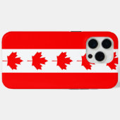 Étui Apple iPhone 15 Pro Max, drapeau du Canada (Verso (horizontal))