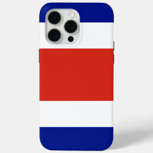 Étui Apple iPhone 15 Pro Max, drapeau du Costa Ric