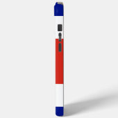 Étui Apple iPhone 15 Pro Max, drapeau du Costa Ric (Verso / Gauche)