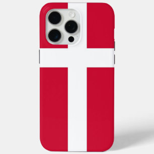 Étui Apple iPhone 15 Pro Max, drapeau du Danemark
