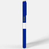 Étui Apple iPhone 15 Pro Max, drapeau du Québec (Verso / Droite)
