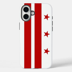 Étui Apple iPhone 16 Plus, drapeau de Washington D