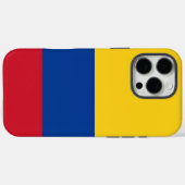 Étui Apple iPhone 16 Pro Max, drapeau de Colombie (Verso (horizontal))
