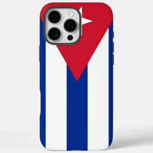 Étui Apple iPhone 16 Pro Max, drapeau de Cuba