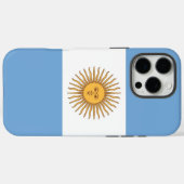 Étui Apple iPhone 16 Pro Max, drapeau de l'Argenti (Verso (horizontal))