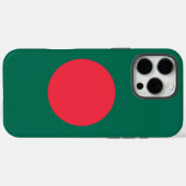 Étui Apple iPhone 16 Pro Max, drapeau du Banglades (Verso (horizontal))
