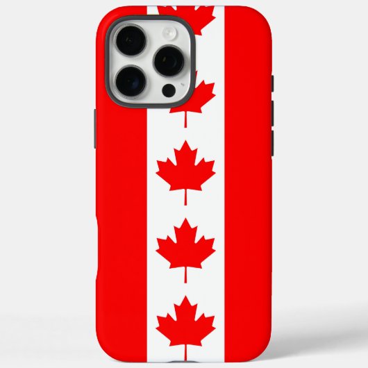 Étui Apple iPhone 16 Pro Max, drapeau du Canada (Verso)