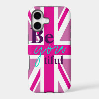Étui beYOUtiful Rose Union Jack pour iPhone 5