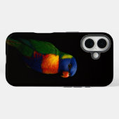 Étui Black 4 Luxe pour iPhone 16 Case-Mate, perroq (Verso (horizontal))