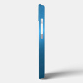 Étui Blue Steel pour iPhone Case-Mate (Verso / Gauche)