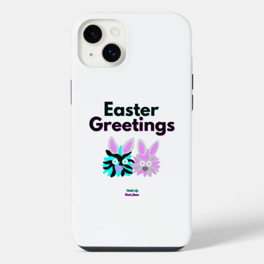 Étui Bunny Fuzzies pour Apple iPhone 14 Plus (Verso)