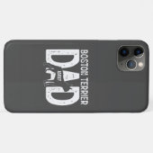 Étui Cadeau Papa Chien Terrier de Boston (Dos (Horizontal))