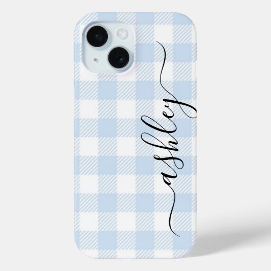 Étui CAN modifier la couleur Plaid Buffalo Calligr (Verso)