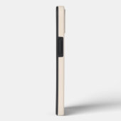 Étui Case-Mate à la mode en blanc antique avec mon (Verso / Droite)