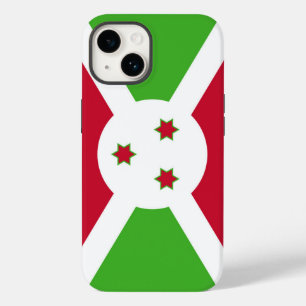 Étui Case-Mate Apple 14 Drapeau Burundi, patriotiq