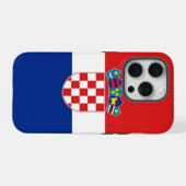 Étui Case-Mate Apple iPhone 15 Pro, drapeau de la (Verso Horizontal)
