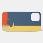 Étui Case-Mate crème rouge jaune bleu (Verso (horizontal))
