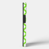 Étui Case-Mate iPh à motif diamant vert citron et  (Verso / Droite)