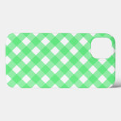 Étui Case-Mate iPhone à carreaux verts (Verso (horizontal))