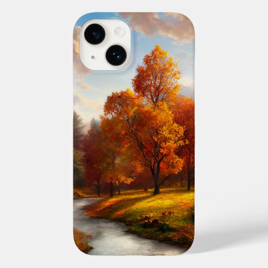 Étui Case-Mate iPhone à esthétique d'automne (Verso)