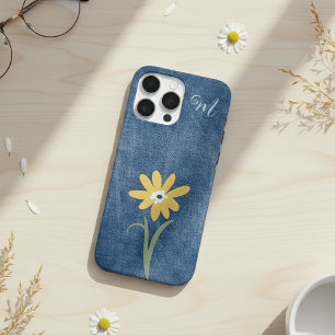 Étui Case-Mate iPhone à monogramme Daisy Look Deni