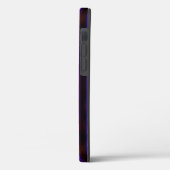 Étui Case-Mate iPhone à rayures floues violettes l (Verso / Gauche)